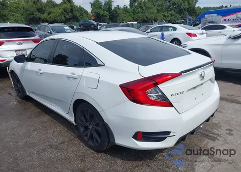 2019 Honda Civic Sport из США, поврежденный, VIN 2HGFC2F80KH605145